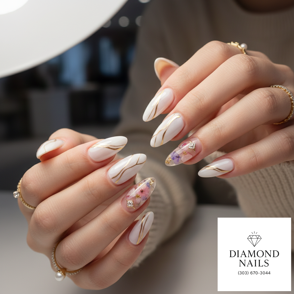 Diamond Nail nail work in Evergreen, Colorado